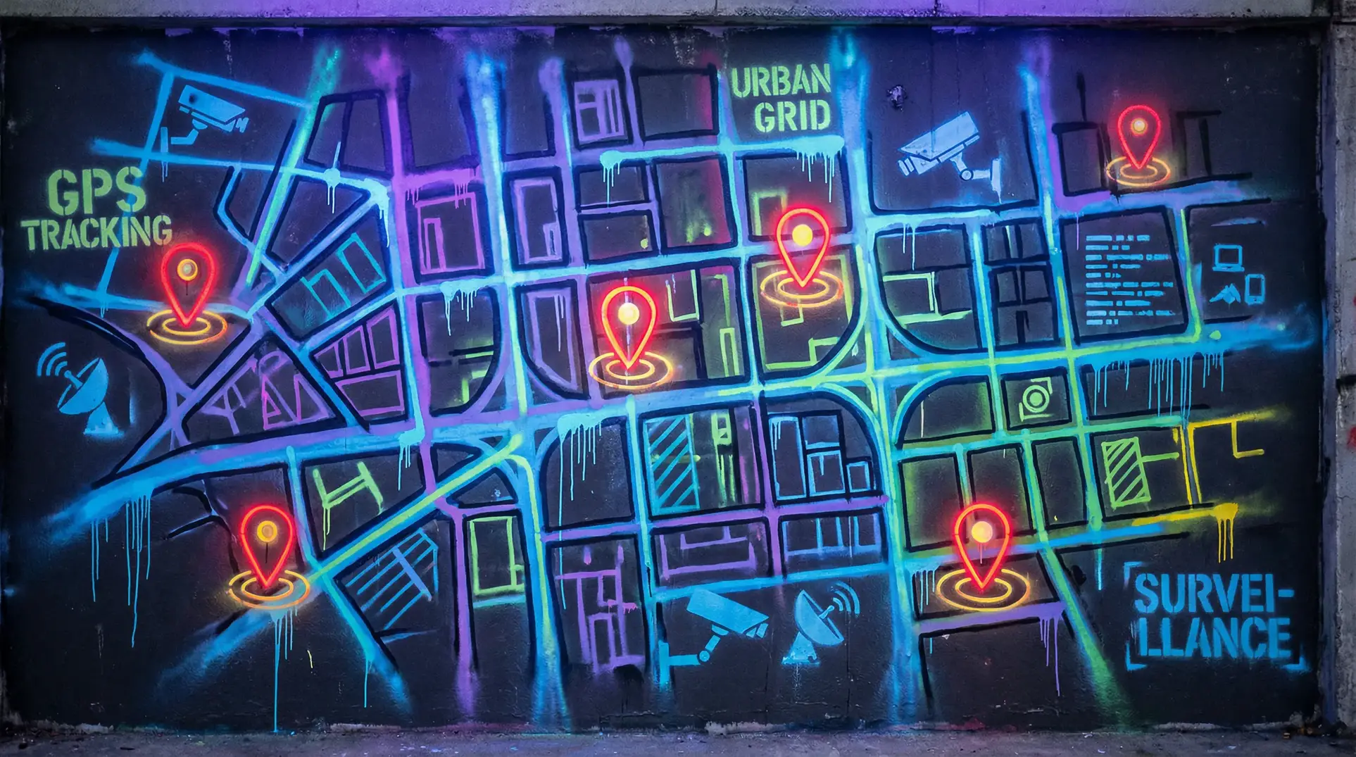 撕票风云在线观看 电影国语高清 狗仔追踪地图 - 城市涂鸦风格